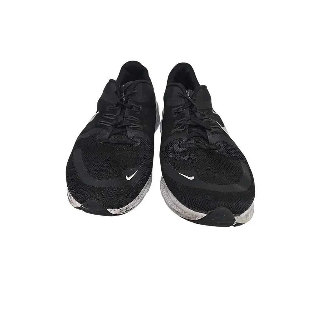 Nike Men's Quest 4 DA1105-006 Running Shoe Black White Size 12M - Picture 5 of 8